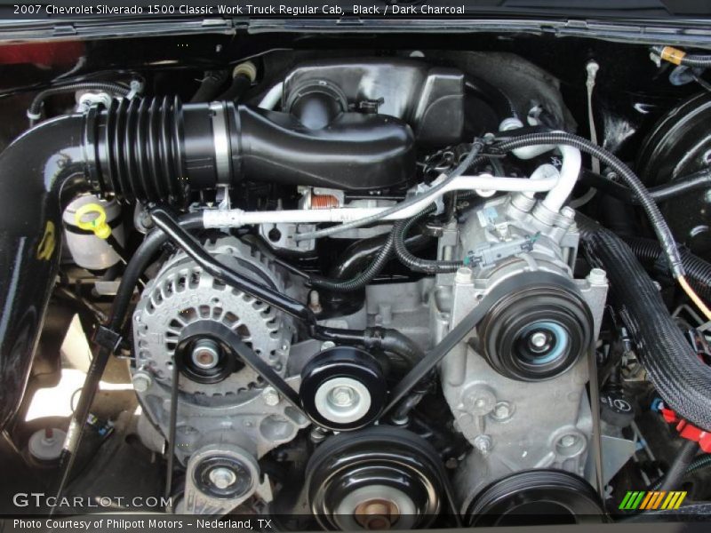  2007 Silverado 1500 Classic Work Truck Regular Cab Engine - 4.3 Liter OHV 12-Valve Vortec V6