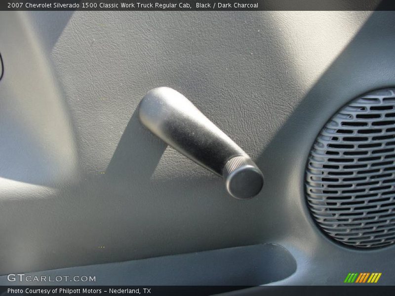 Black / Dark Charcoal 2007 Chevrolet Silverado 1500 Classic Work Truck Regular Cab