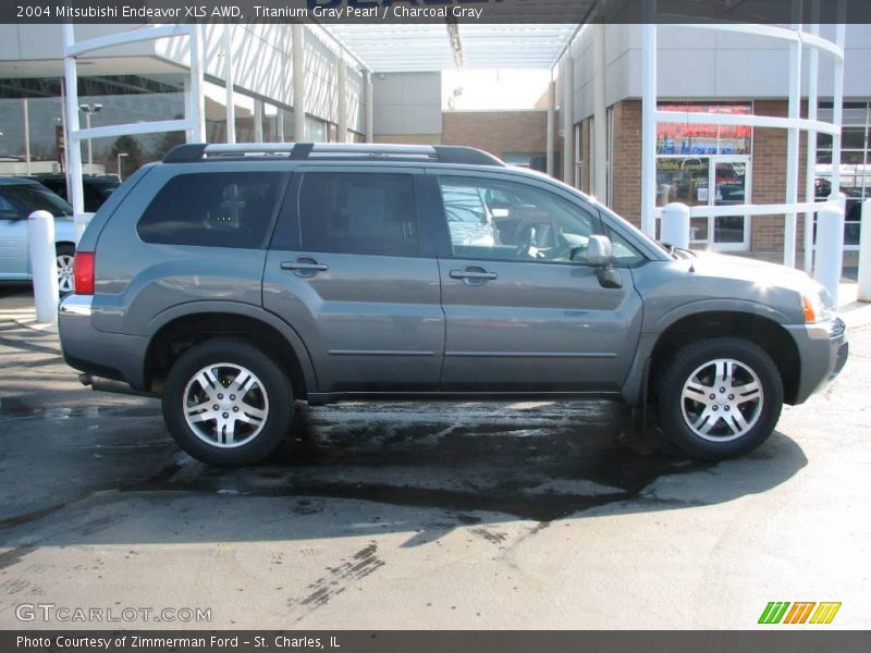 Titanium Gray Pearl / Charcoal Gray 2004 Mitsubishi Endeavor XLS AWD