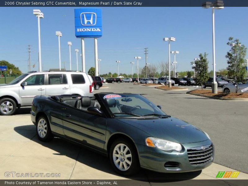 Magnesium Pearl / Dark Slate Gray 2006 Chrysler Sebring GTC Convertible