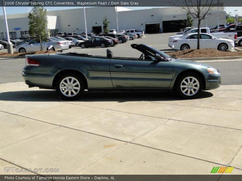 Magnesium Pearl / Dark Slate Gray 2006 Chrysler Sebring GTC Convertible