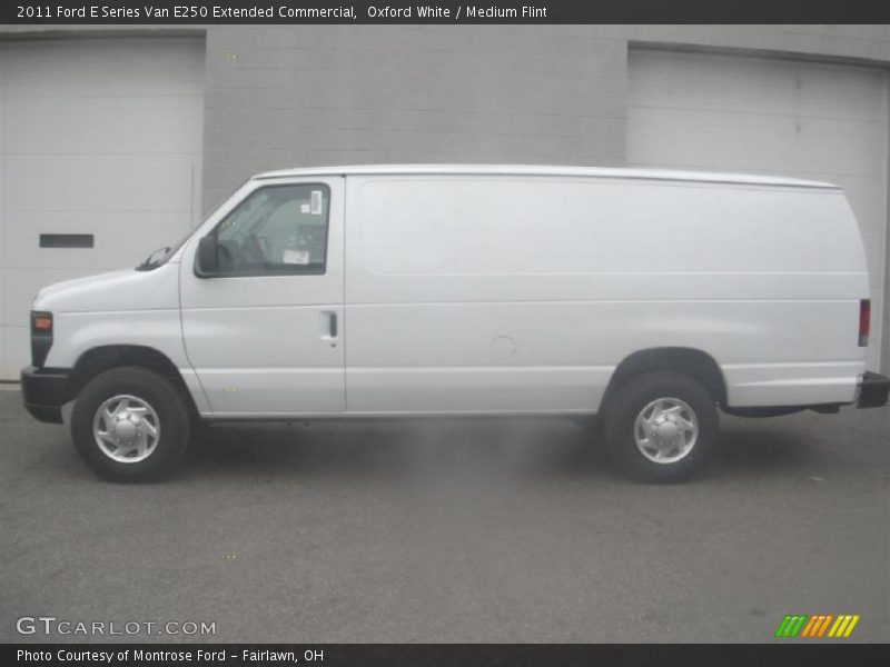 Oxford White / Medium Flint 2011 Ford E Series Van E250 Extended Commercial