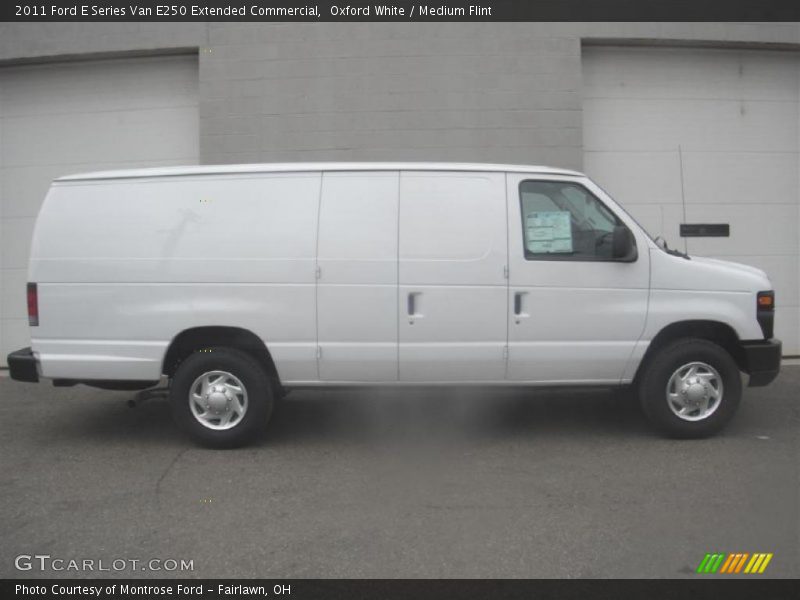 Oxford White / Medium Flint 2011 Ford E Series Van E250 Extended Commercial