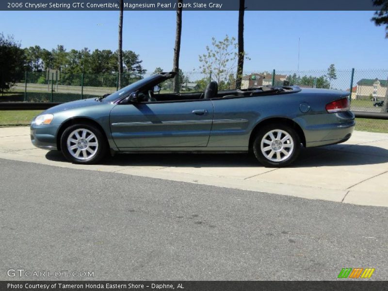 Magnesium Pearl / Dark Slate Gray 2006 Chrysler Sebring GTC Convertible