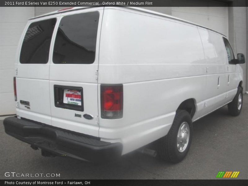 Oxford White / Medium Flint 2011 Ford E Series Van E250 Extended Commercial