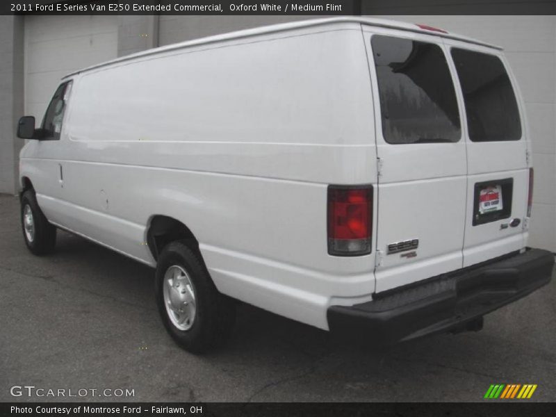  2011 E Series Van E250 Extended Commercial Oxford White