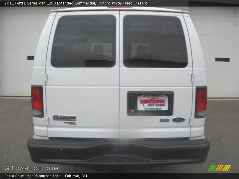 Oxford White / Medium Flint 2011 Ford E Series Van E250 Extended Commercial