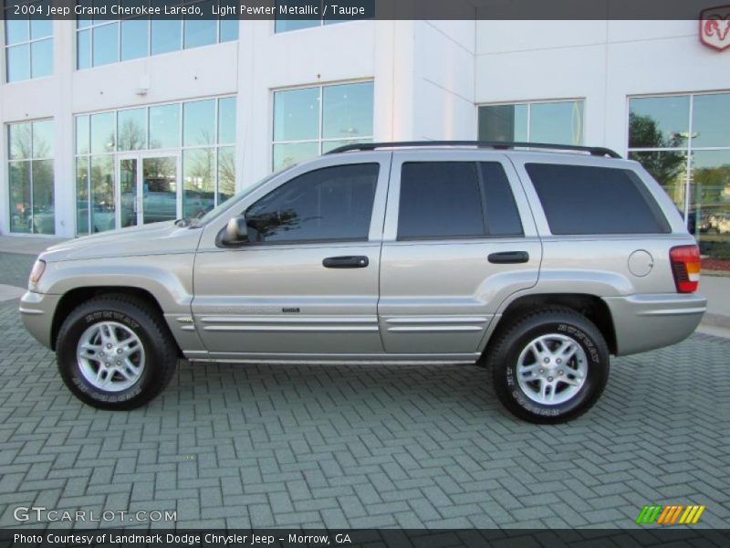 Light Pewter Metallic / Taupe 2004 Jeep Grand Cherokee Laredo