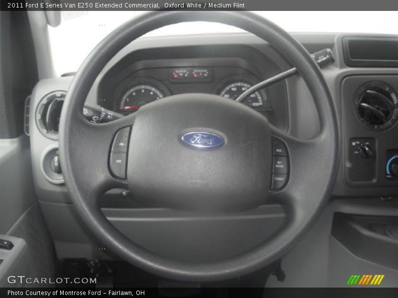 Oxford White / Medium Flint 2011 Ford E Series Van E250 Extended Commercial