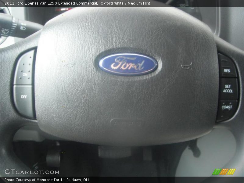 Oxford White / Medium Flint 2011 Ford E Series Van E250 Extended Commercial