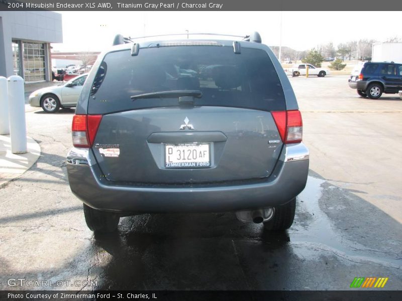 Titanium Gray Pearl / Charcoal Gray 2004 Mitsubishi Endeavor XLS AWD