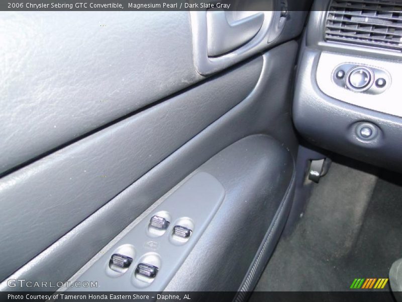 Magnesium Pearl / Dark Slate Gray 2006 Chrysler Sebring GTC Convertible