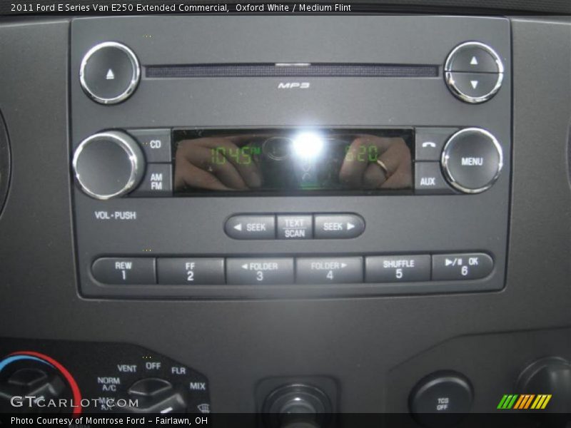 Oxford White / Medium Flint 2011 Ford E Series Van E250 Extended Commercial