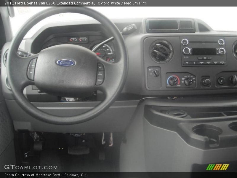 Oxford White / Medium Flint 2011 Ford E Series Van E250 Extended Commercial