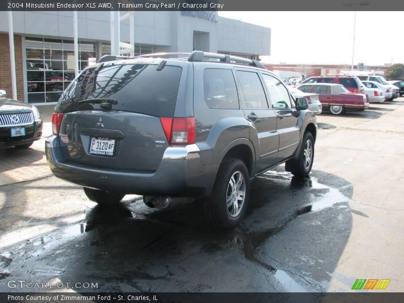 Titanium Gray Pearl / Charcoal Gray 2004 Mitsubishi Endeavor XLS AWD