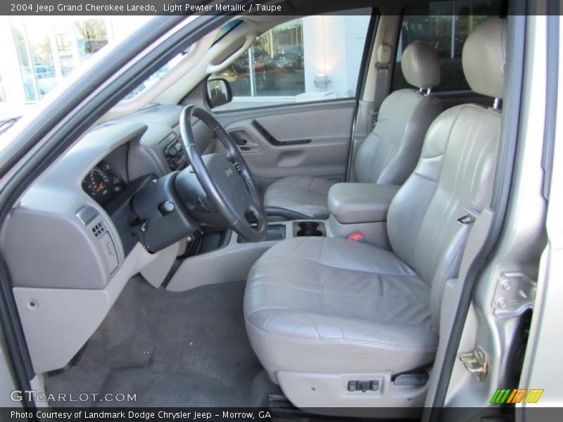 Light Pewter Metallic / Taupe 2004 Jeep Grand Cherokee Laredo