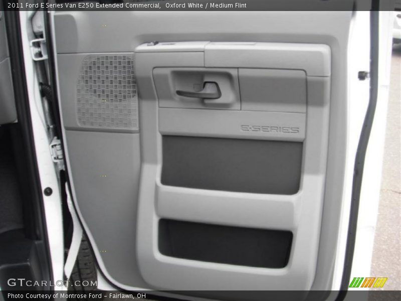 Oxford White / Medium Flint 2011 Ford E Series Van E250 Extended Commercial