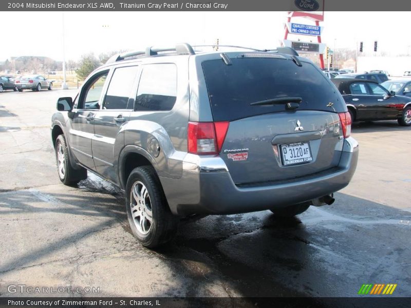 Titanium Gray Pearl / Charcoal Gray 2004 Mitsubishi Endeavor XLS AWD