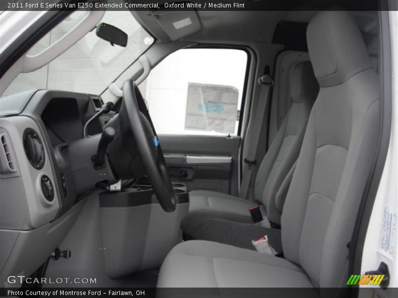  2011 E Series Van E250 Extended Commercial Medium Flint Interior