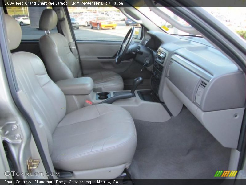 Light Pewter Metallic / Taupe 2004 Jeep Grand Cherokee Laredo