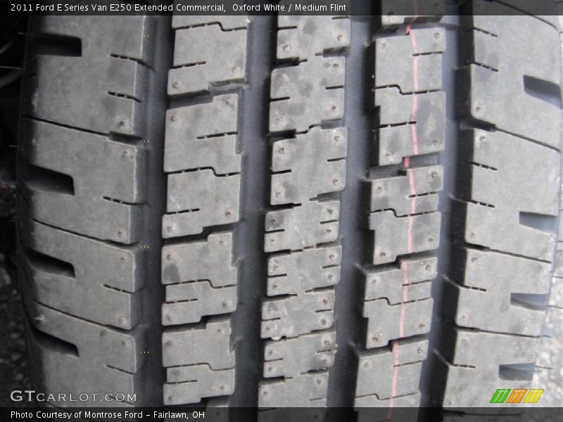 Oxford White / Medium Flint 2011 Ford E Series Van E250 Extended Commercial