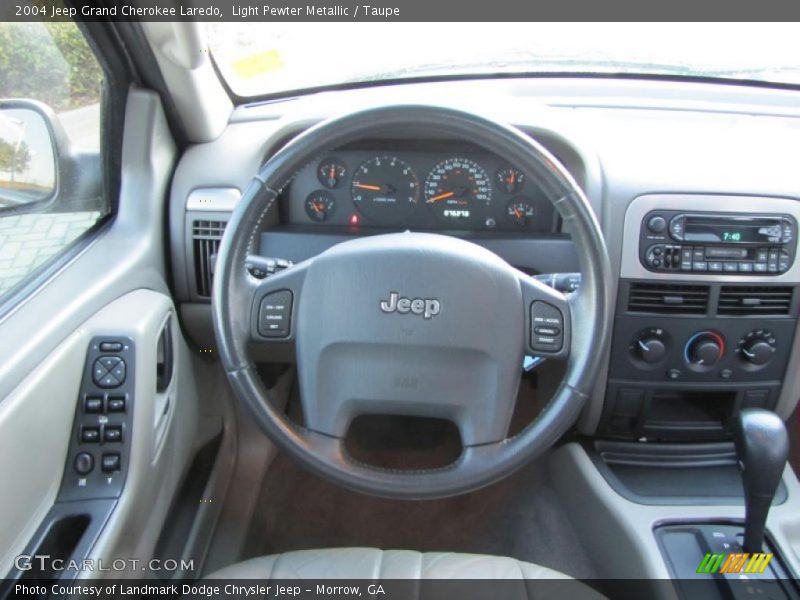 Light Pewter Metallic / Taupe 2004 Jeep Grand Cherokee Laredo