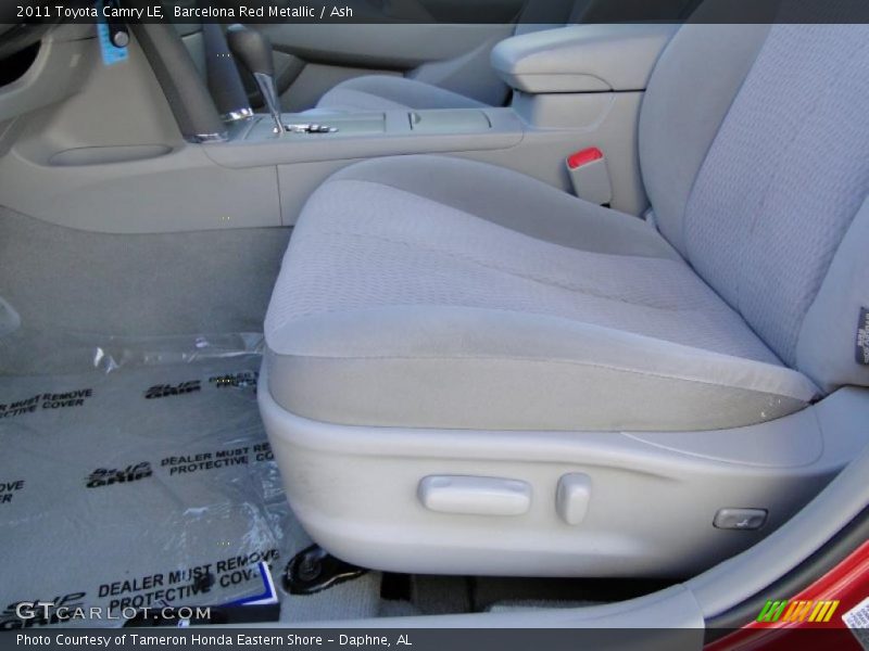 Barcelona Red Metallic / Ash 2011 Toyota Camry LE