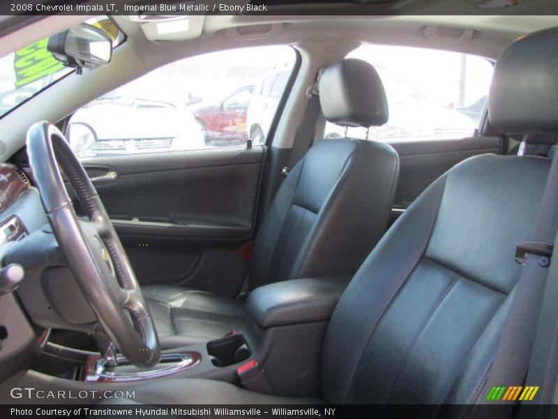 Imperial Blue Metallic / Ebony Black 2008 Chevrolet Impala LT