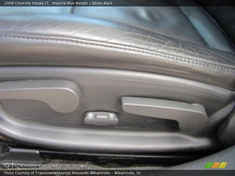 Imperial Blue Metallic / Ebony Black 2008 Chevrolet Impala LT