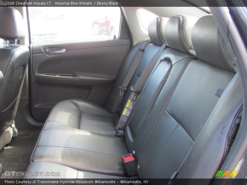Imperial Blue Metallic / Ebony Black 2008 Chevrolet Impala LT