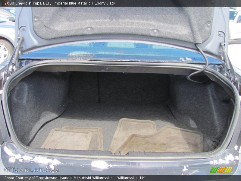 Imperial Blue Metallic / Ebony Black 2008 Chevrolet Impala LT