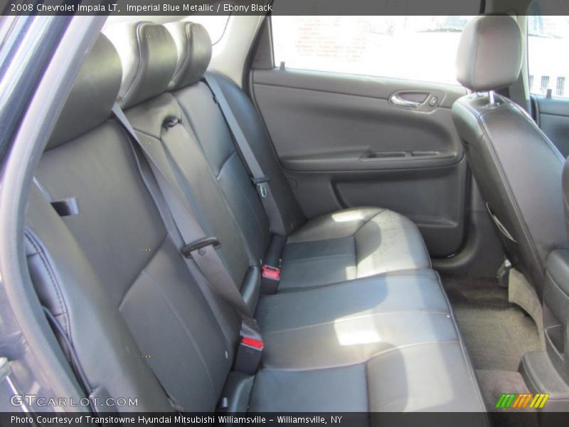 Imperial Blue Metallic / Ebony Black 2008 Chevrolet Impala LT