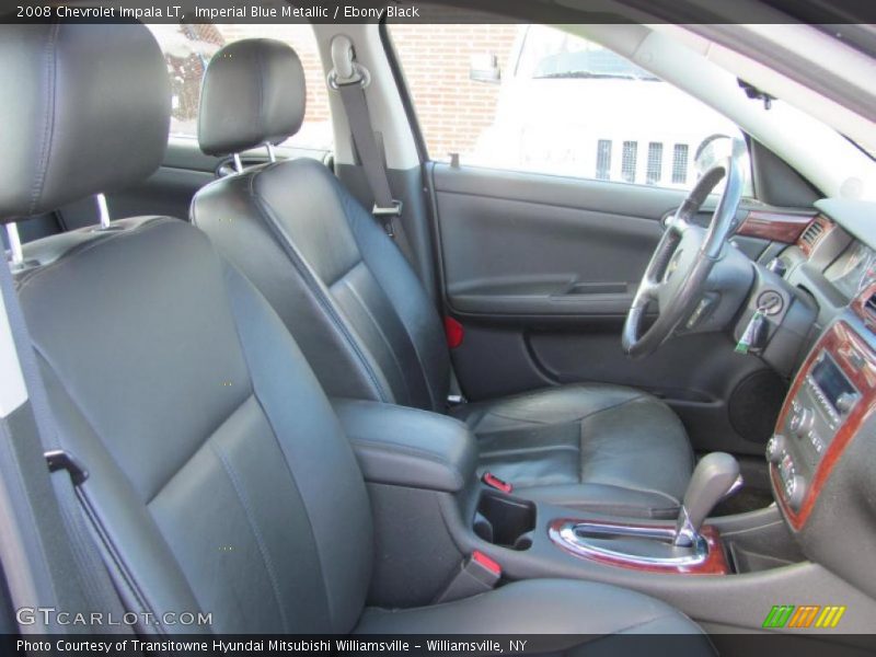 Imperial Blue Metallic / Ebony Black 2008 Chevrolet Impala LT