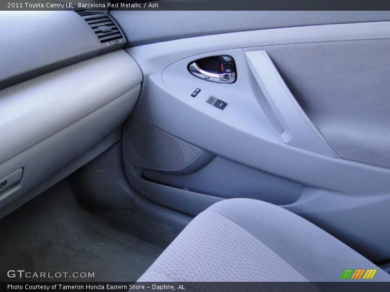 Barcelona Red Metallic / Ash 2011 Toyota Camry LE