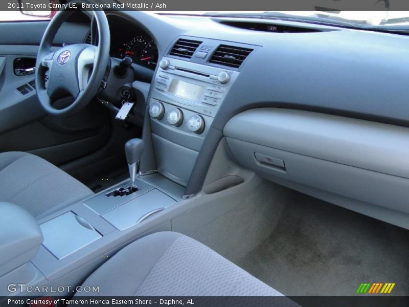 Barcelona Red Metallic / Ash 2011 Toyota Camry LE
