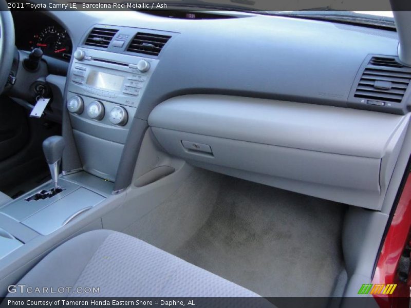 Barcelona Red Metallic / Ash 2011 Toyota Camry LE