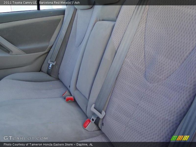 Barcelona Red Metallic / Ash 2011 Toyota Camry LE
