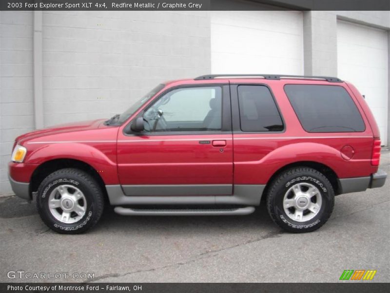  2003 Explorer Sport XLT 4x4 Redfire Metallic
