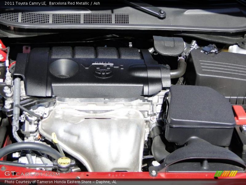 Barcelona Red Metallic / Ash 2011 Toyota Camry LE