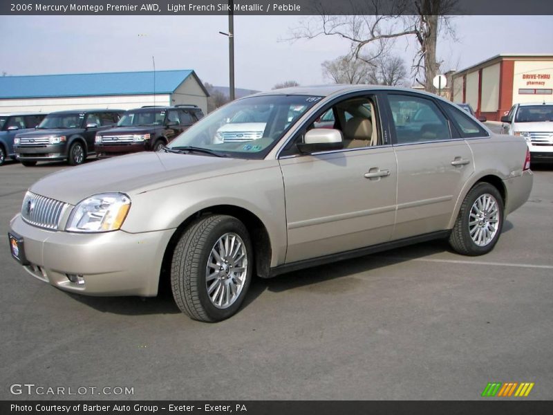 Light French Silk Metallic / Pebble 2006 Mercury Montego Premier AWD