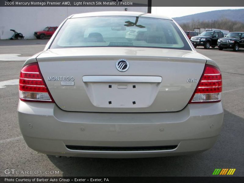 Light French Silk Metallic / Pebble 2006 Mercury Montego Premier AWD