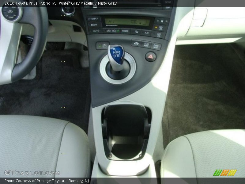 Winter Gray Metallic / Misty Gray 2010 Toyota Prius Hybrid IV
