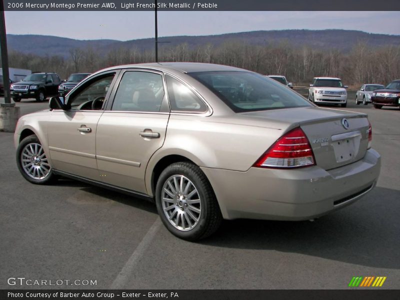 Light French Silk Metallic / Pebble 2006 Mercury Montego Premier AWD