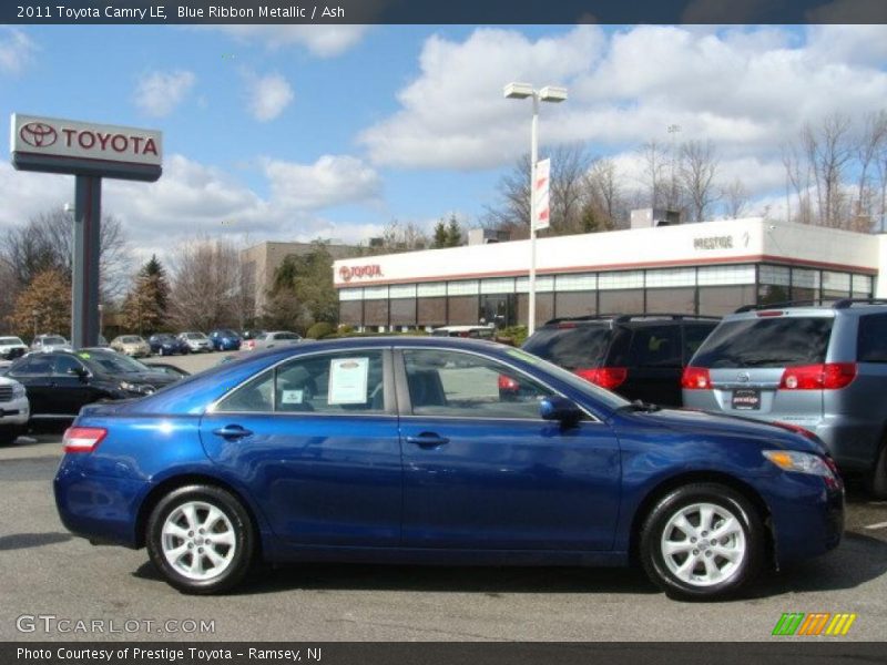 Blue Ribbon Metallic / Ash 2011 Toyota Camry LE