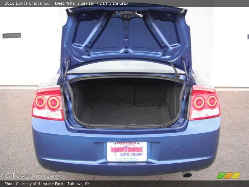 Deep Water Blue Pearl / Dark Slate Gray 2010 Dodge Charger SXT