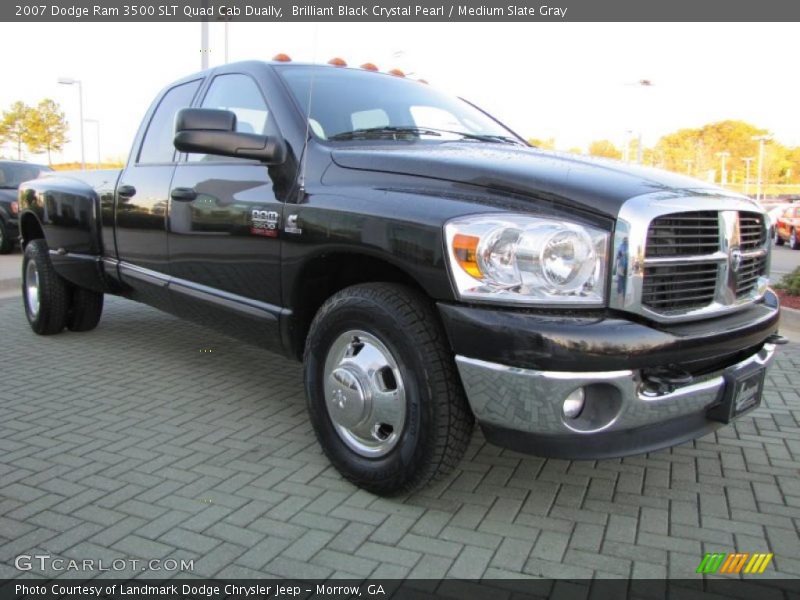 Front 3/4 View of 2007 Ram 3500 SLT Quad Cab Dually