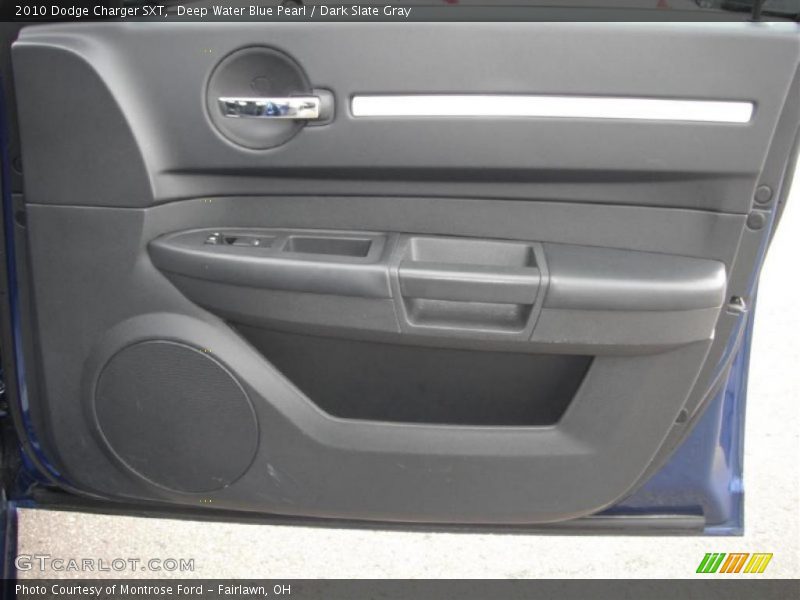Deep Water Blue Pearl / Dark Slate Gray 2010 Dodge Charger SXT