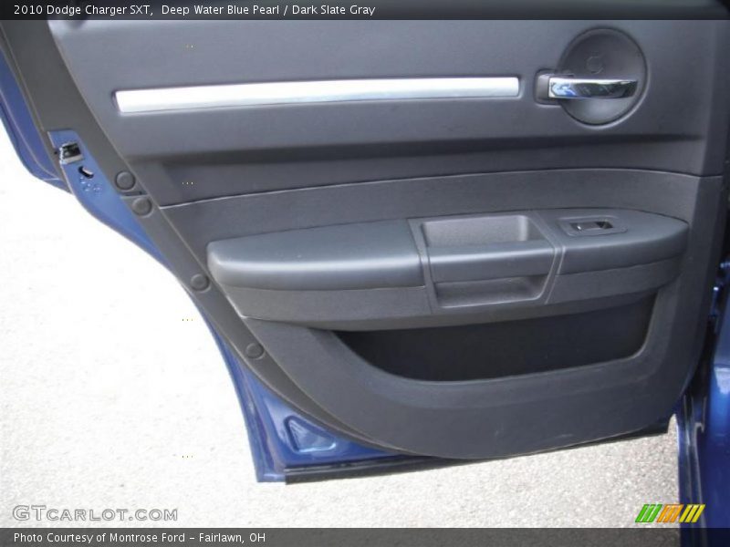 Deep Water Blue Pearl / Dark Slate Gray 2010 Dodge Charger SXT