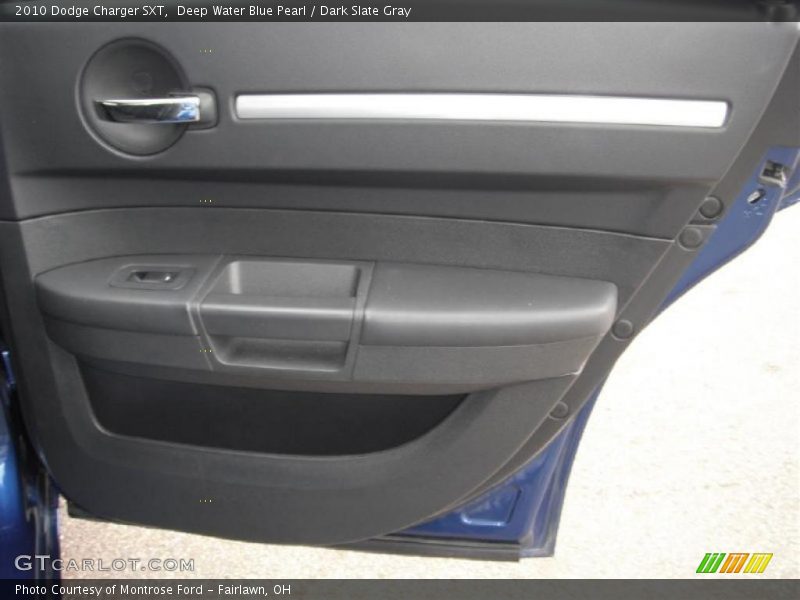 Deep Water Blue Pearl / Dark Slate Gray 2010 Dodge Charger SXT