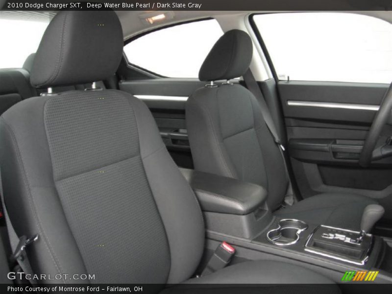 Deep Water Blue Pearl / Dark Slate Gray 2010 Dodge Charger SXT